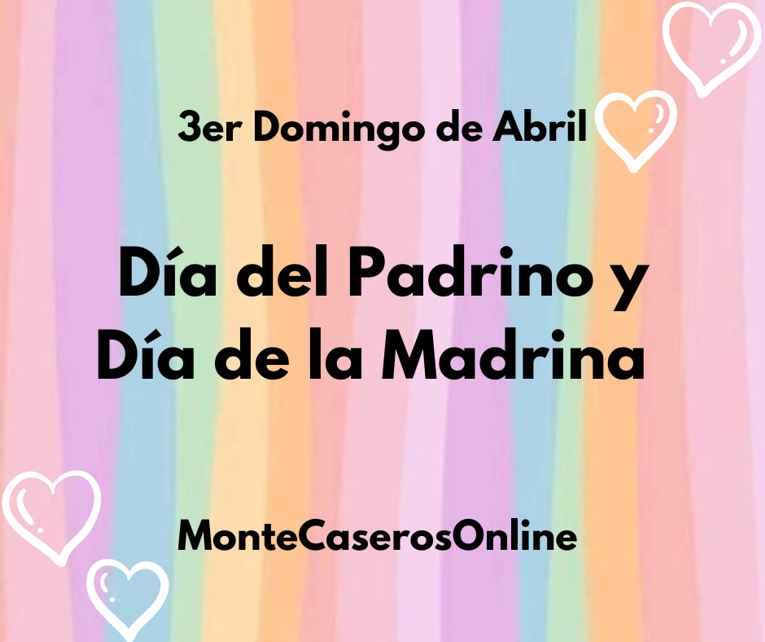 Día de los Padrinos y las Madrinas Monte